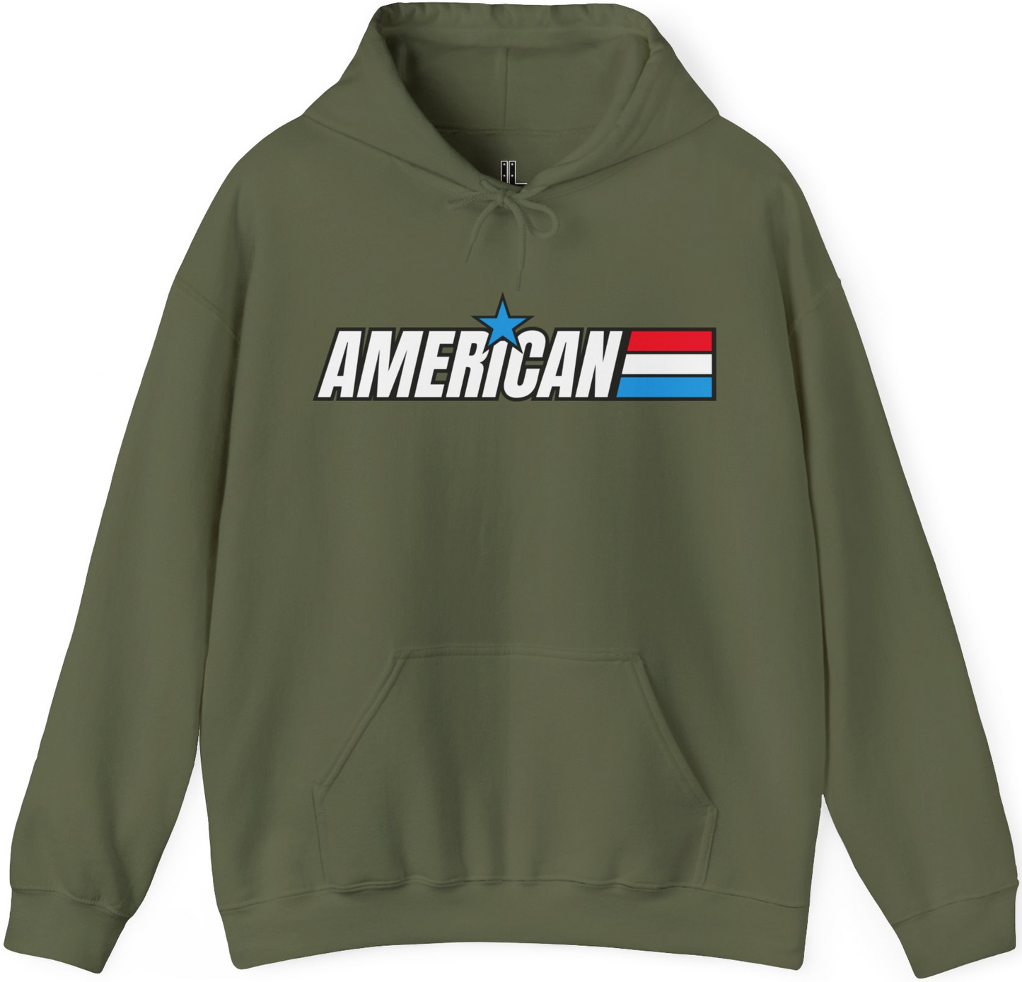 3 STRIPE AMERICAN HOODIE